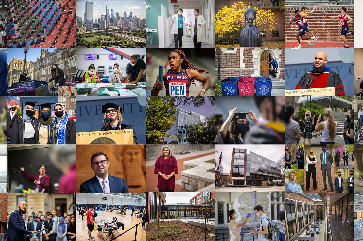 year in review collage