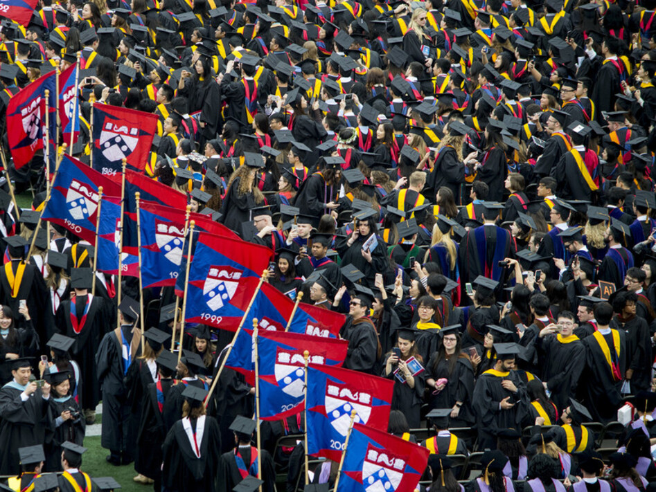 Students graduating