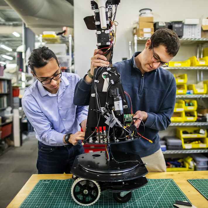 robotics lab at the pennovation center